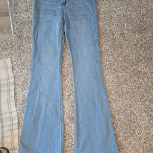 Fashion Nova Light Blue Flare Jeans